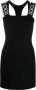 Dolce & Gabbana Mini-jurk met logoband Zwart - Thumbnail 1