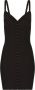 Dolce & Gabbana Mini-jurk met V-hals Zwart - Thumbnail 1