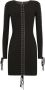 Dolce & Gabbana Mini-jurk met ringlets Zwart - Thumbnail 1
