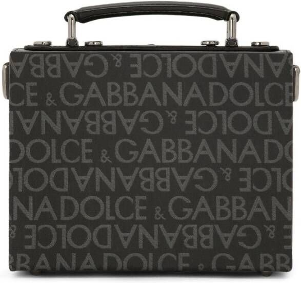 Dolce & Gabbana Mini-tas met logoprint Zwart