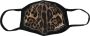 Dolce & Gabbana Mondkapje met luipaardprint Bruin - Thumbnail 1