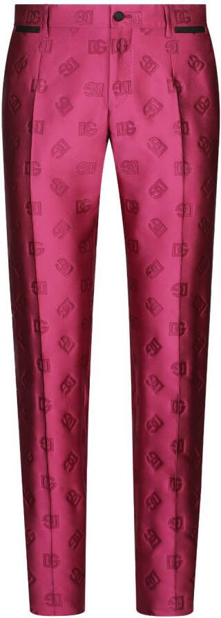 Dolce & Gabbana Shorts met jacquard Roze