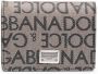 Dolce & Gabbana Portemonnee met monogramprint Beige - Thumbnail 1