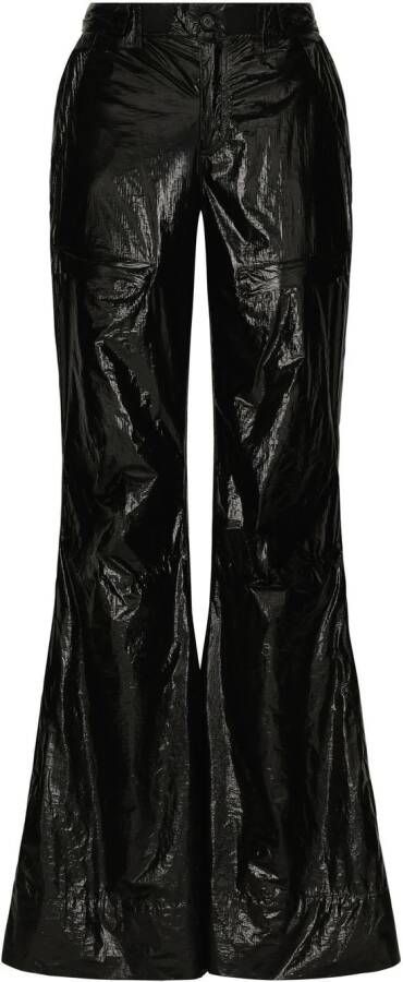 Dolce & Gabbana Nylon broek Zwart