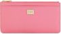 Dolce & Gabbana Leren pasjeshouder met logo label Roze - Thumbnail 1