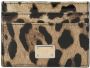 Dolce & Gabbana Pasjeshouder met luipaardprint Bruin - Thumbnail 1