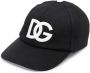 Dolce & Gabbana Honkbalpet met geborduurd logo Zwart - Thumbnail 1