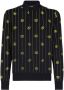 Dolce & Gabbana Poloshirt met lange mouwen Zwart - Thumbnail 1