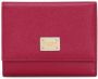Dolce & Gabbana Portemonnee met logoplakkaat Rood - Thumbnail 1