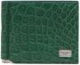 Dolce & Gabbana Portemonnee met logoplakkaat Groen - Thumbnail 1