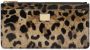 Dolce & Gabbana Pasjeshouder met luipaardprint en rits Bruin - Thumbnail 1