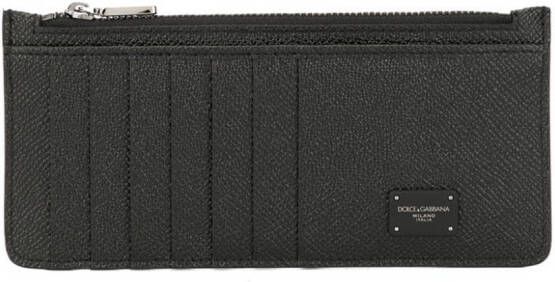 Dolce & Gabbana Portemonnee met rits Zwart
