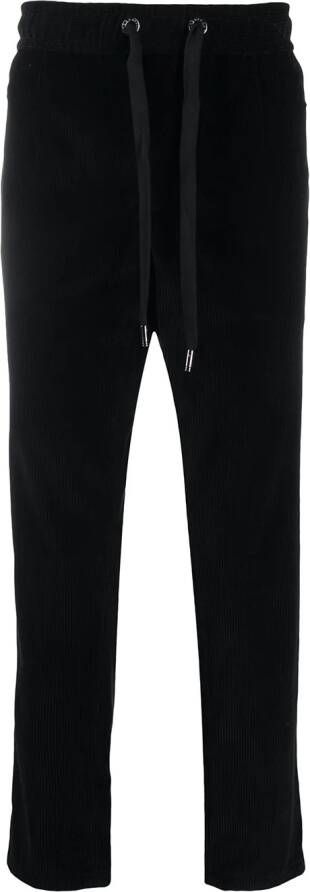 Dolce & Gabbana Ribfluwelen broek Zwart