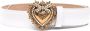 Dolce & Gabbana Riem met gesp in hartvorm Wit - Thumbnail 1