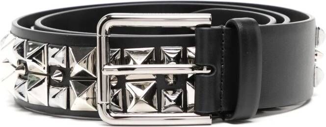 Dolce & Gabbana Riem met studs Zwart