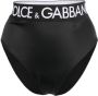 Dolce & Gabbana Satijnen slip Zwart - Thumbnail 1
