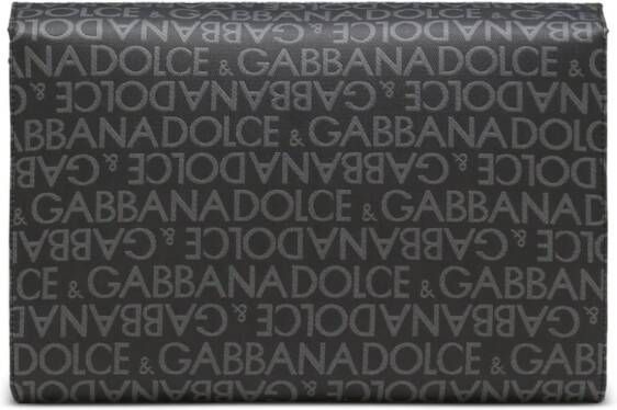Dolce & Gabbana Schoudertas met logoprint Zwart