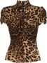 Dolce & Gabbana Shirt met luipaardprint Zwart - Thumbnail 1