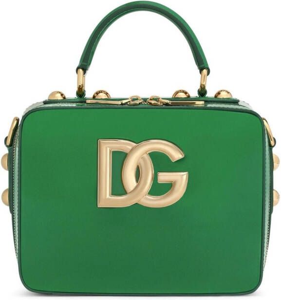 Dolce & Gabbana Tas met logoplakkaat Groen