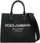 Dolce & Gabbana Shopper met logoprint Zwart - Thumbnail 1