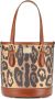 Dolce & Gabbana Kleine Crespo bucket-tas met luipaardprint Bruin - Thumbnail 1