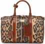 Dolce & Gabbana Crespo handtas met luipaardprint Bruin - Thumbnail 1