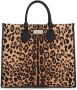 Dolce & Gabbana Shopper met luipaardprint Bruin - Thumbnail 1