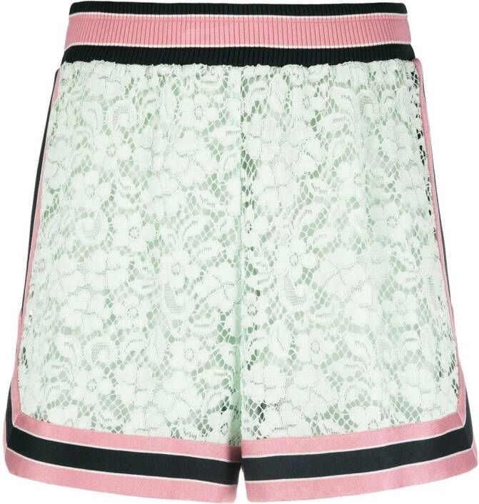 Dolce & Gabbana Shorts met kant Grijs