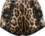 Dolce & Gabbana Shorts met luipaardprint Beige - Thumbnail 1