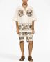 Dolce & Gabbana Shorts met print Beige - Thumbnail 1