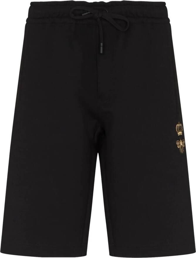 Dolce & Gabbana Shorts met trekkoord Zwart