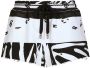 Dolce & Gabbana Shorts met zebraprint Wit - Thumbnail 1