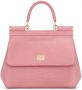 Dolce & Gabbana Medium Sicily schoudertas Roze - Thumbnail 1