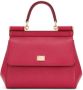 Dolce & Gabbana Sicily medium schoudertas Rood - Thumbnail 1