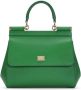 Dolce & Gabbana Sicily medium schoudertas Groen - Thumbnail 1