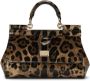 Dolce & Gabbana KIM DOLCE&GABBANA Sicily kleine tas met handgreep Bruin - Thumbnail 1