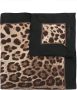 Dolce & Gabbana Sjaal met luipaardprint Zwart - Thumbnail 1