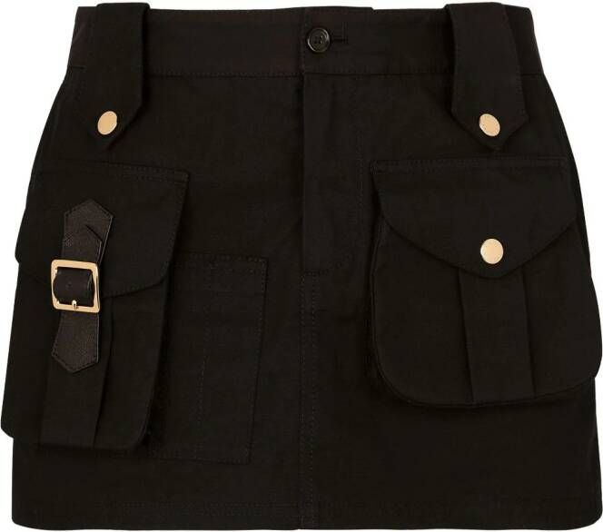 Dolce & Gabbana Skorts met zakken Zwart