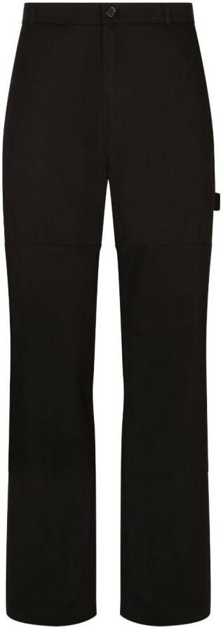 Dolce & Gabbana Slim-fit broek Zwart