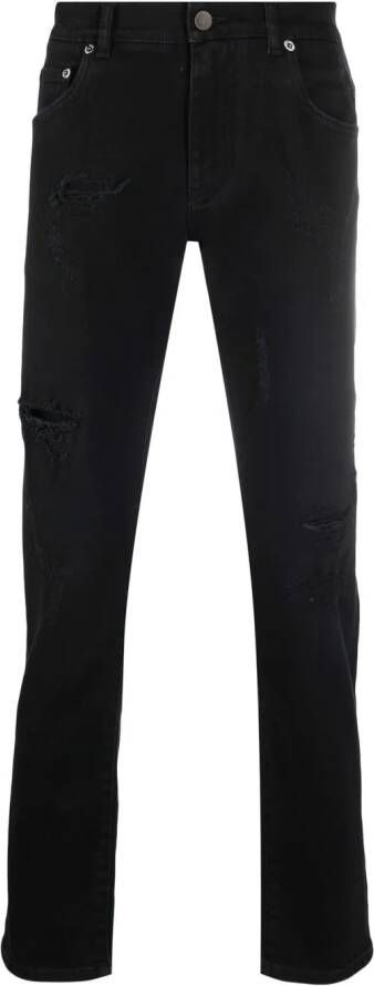Dolce & Gabbana Slim-fit jeans Zwart