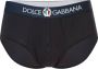 Dolce & Gabbana Slip met brando-fit Blauw - Thumbnail 1