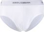 Dolce & Gabbana Slip met elastische tailleband Wit - Thumbnail 1