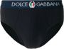 Dolce & Gabbana Slip met logo Blauw - Thumbnail 1