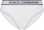 Dolce & Gabbana Slip met logo tailleband Wit - Thumbnail 1