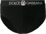Dolce & Gabbana Slip met logo Zwart - Thumbnail 1