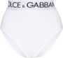 Dolce & Gabbana Slip met logoband Wit - Thumbnail 1