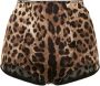 Dolce & Gabbana Slip met luipaardprint Bruin - Thumbnail 1