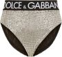 Dolce & Gabbana High waist slip verfraaid met kristallen Zwart - Thumbnail 1