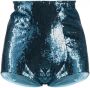 Dolce & Gabbana Slip verfraaid met pailletten Blauw - Thumbnail 1