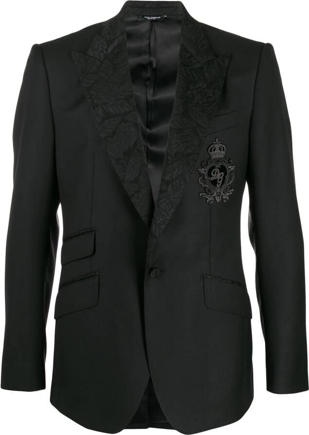 Dolce & Gabbana Smoking blazer Zwart